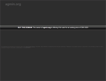 Tablet Screenshot of agmin.org